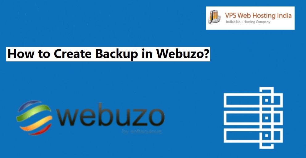 How to Create Backup in Webuzo?